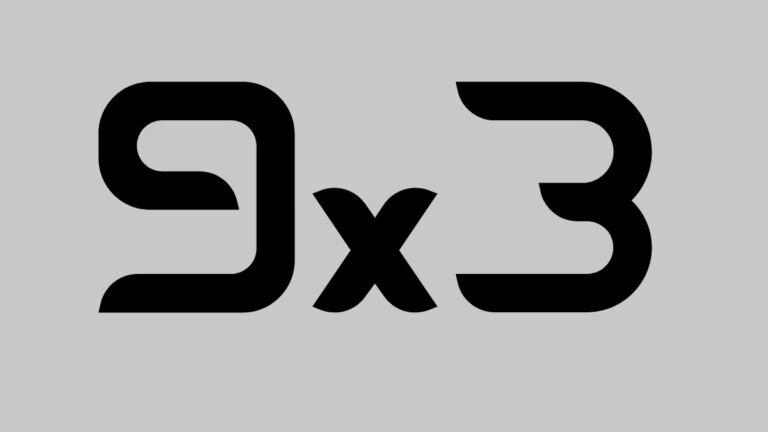 9x3